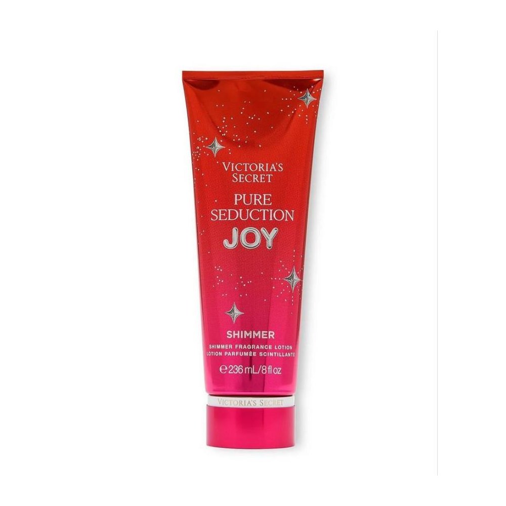 Victoria's Secret Pure Seduction Joy Shimmer body lotion donna confezione