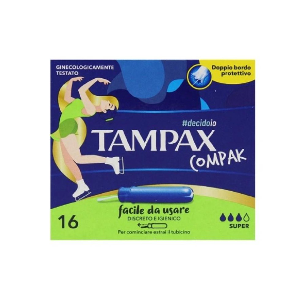 Tampax Compak Super 16 Pz