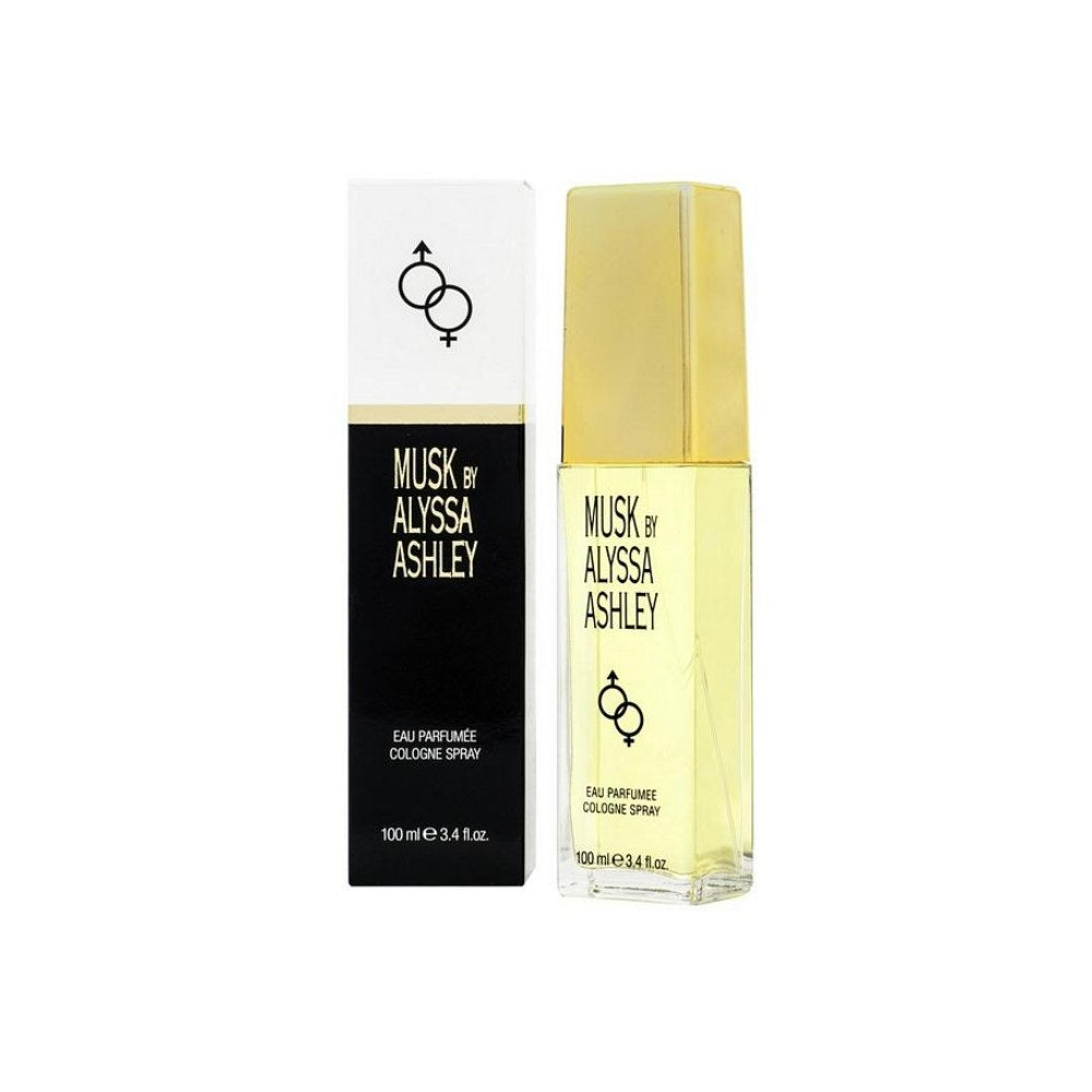Alyssa Ashley Musk Eau de Cologne per donna – flacone classico iconico
