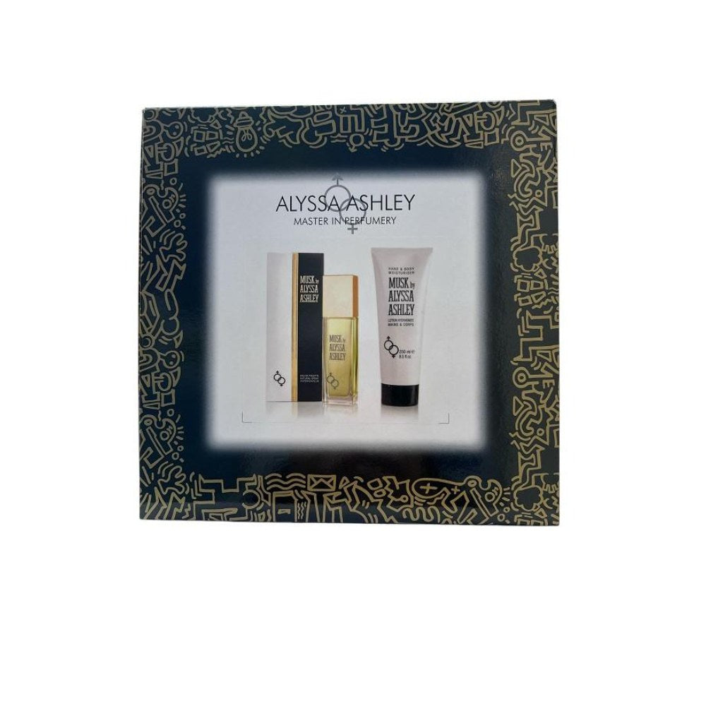 Alyssa Ashley Musk Coffret Edt 100Ml + Body Lotion 250Ml