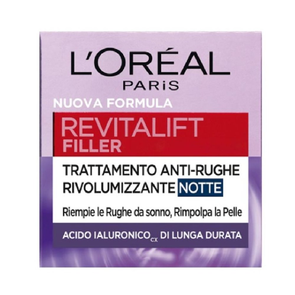 L'Oréal Revitalift Filler Anti-Rughe Notte 50 ml