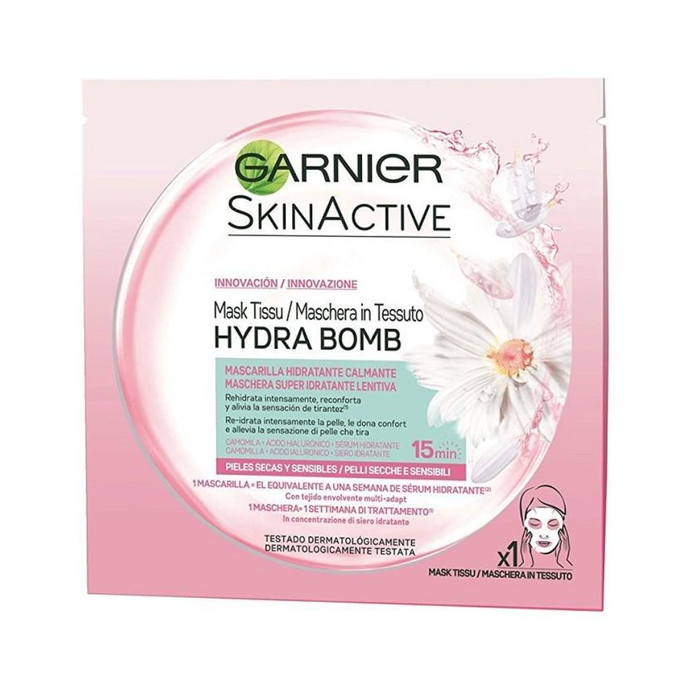 Garnier Hydra Bomb Maschera in Tessuto Idratante Lenitiva