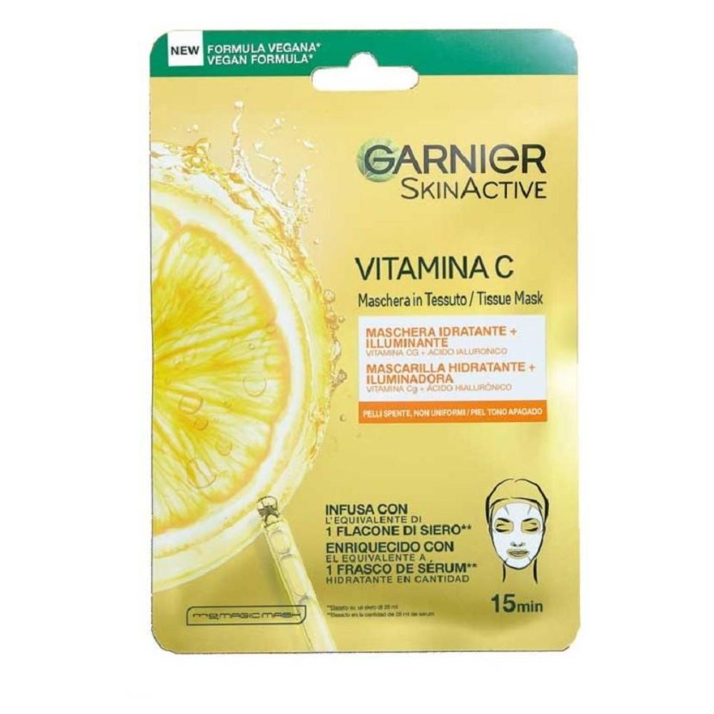 Garnier Skin Active Maschera in Tessuto Idratante Vitamina C