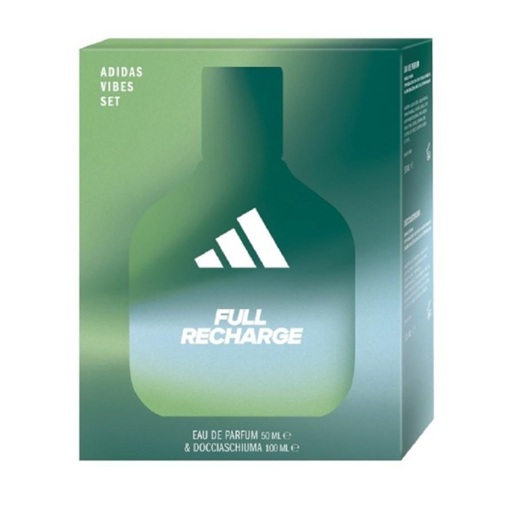 Adidas Vibes Full Recharge Coffret EDP 50Ml + Doccia Shampoo 100Ml
