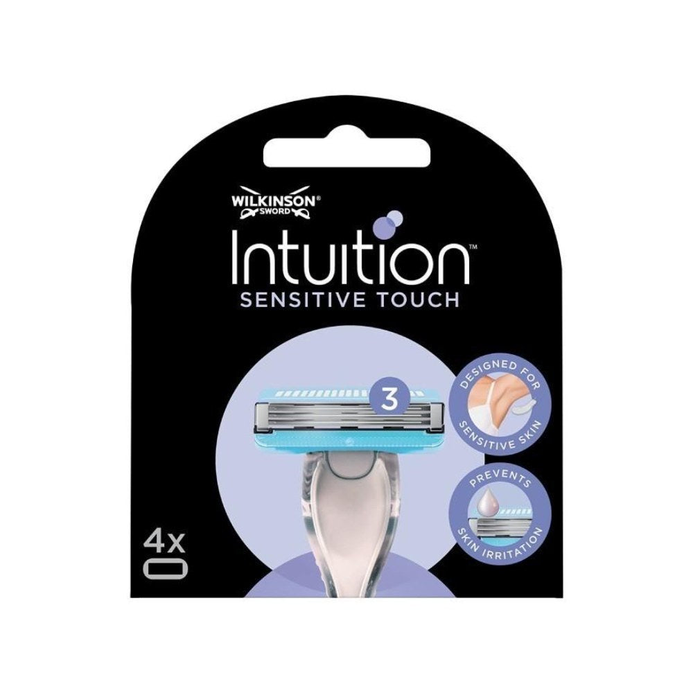 Wilkinson Intuition Sensitive Touch Lame di Ricambio 4 Pz