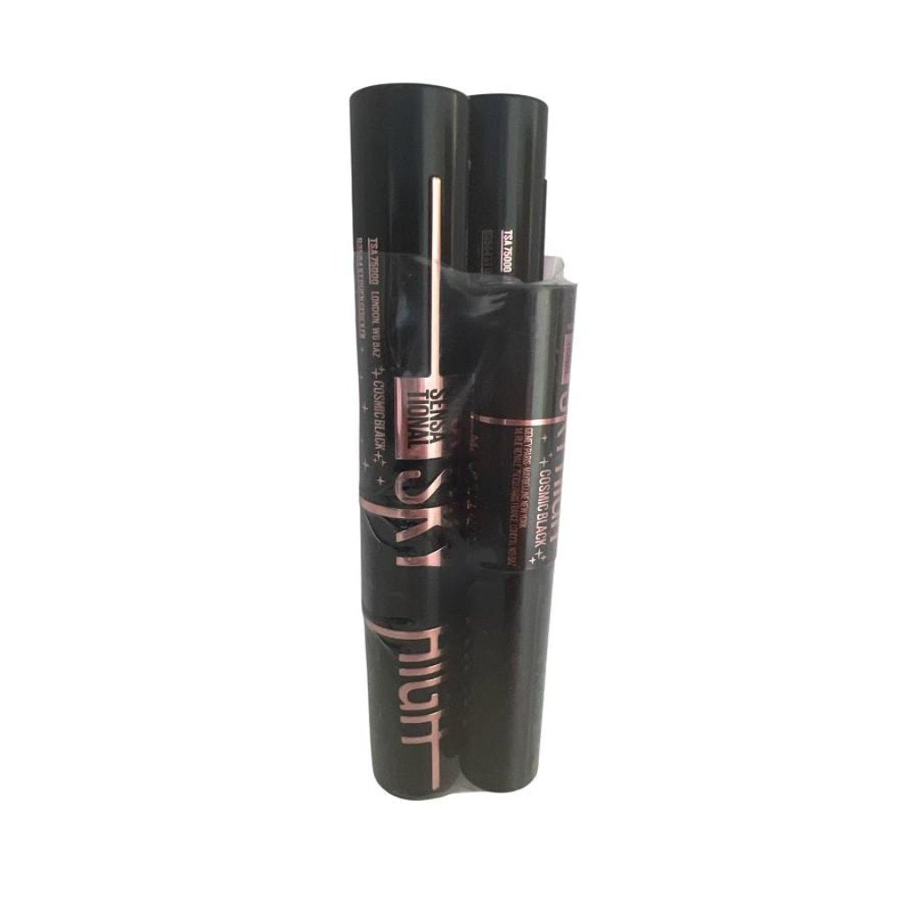 Maybelline 2 Mascara Lash Sensational Sky High Cosmic Black+mini Omagg