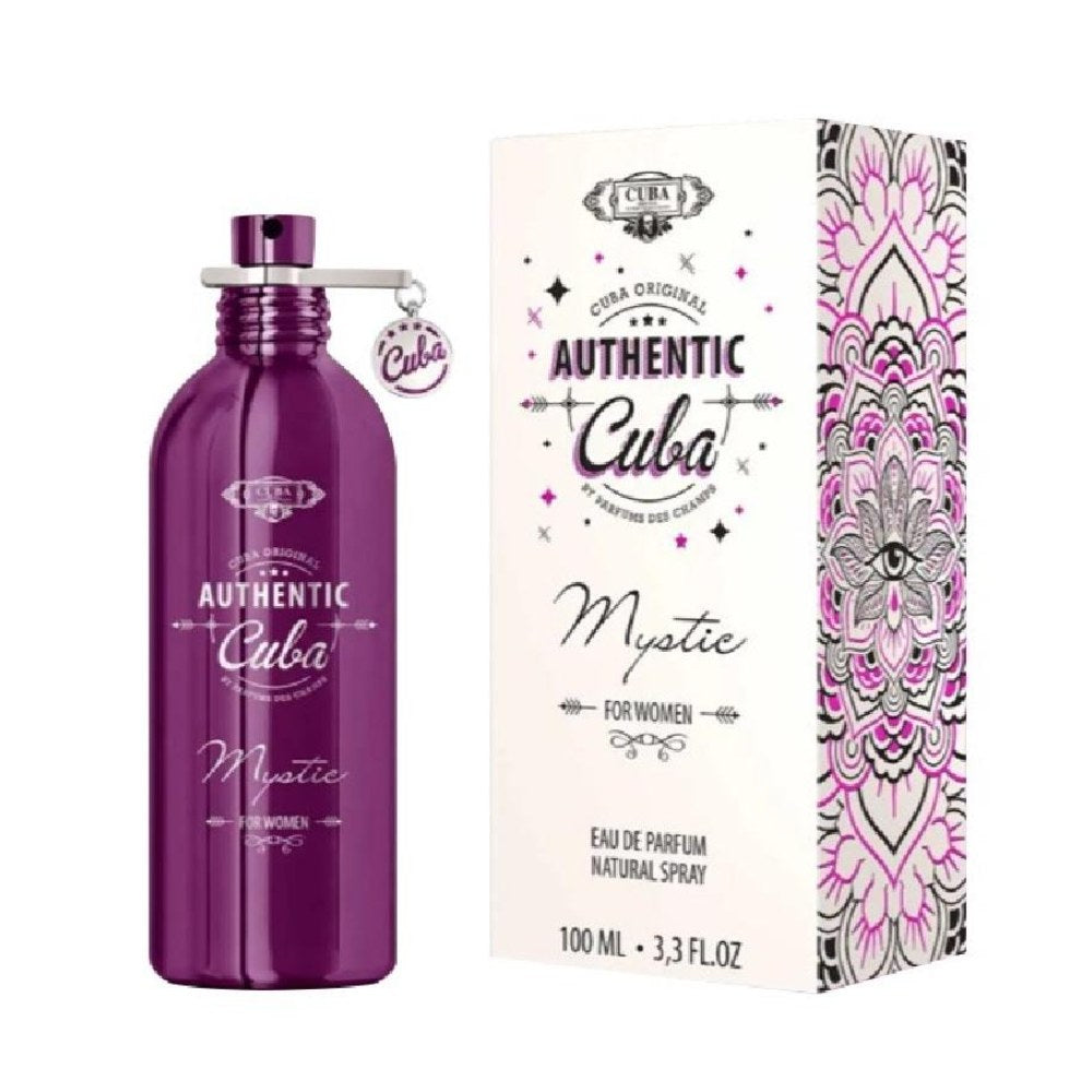 Cuba Authentic Mystic Eau de Parfum donna – dettaglio packaging profumo