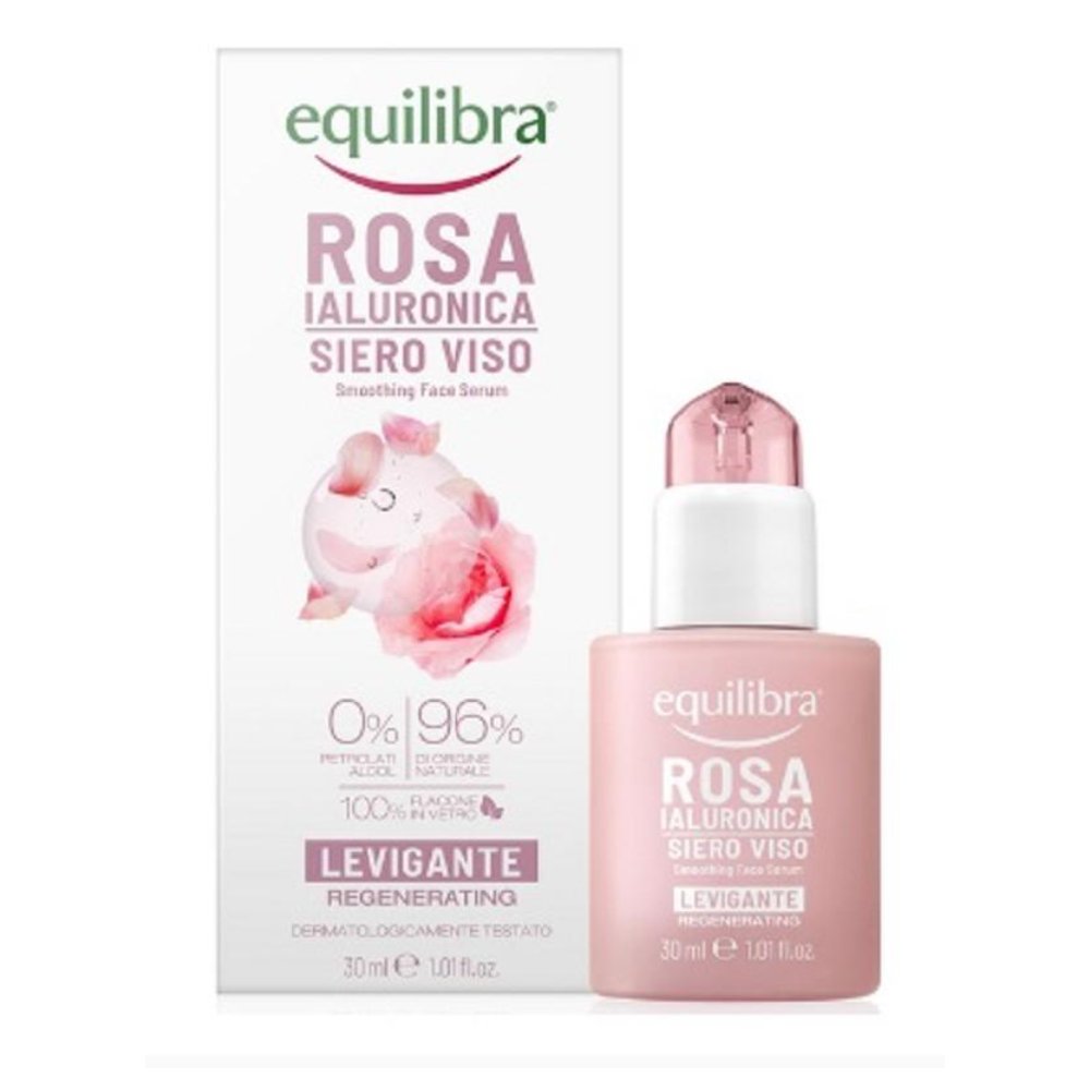 Equilibra Rosa Ialuronica Siero Viso Levigante 30 Ml