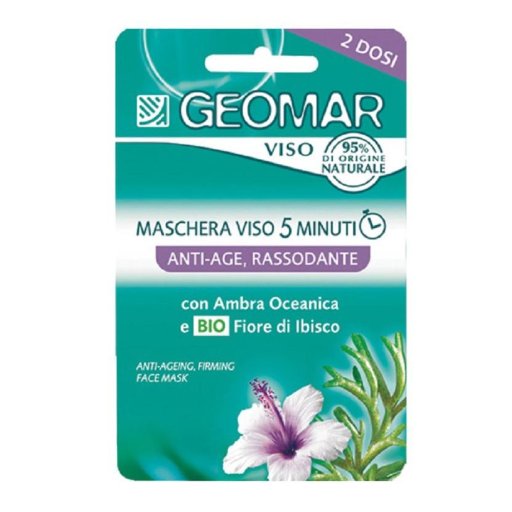 Geomar Maschera Viso Anti-Age Rassodante 2 Dosi
