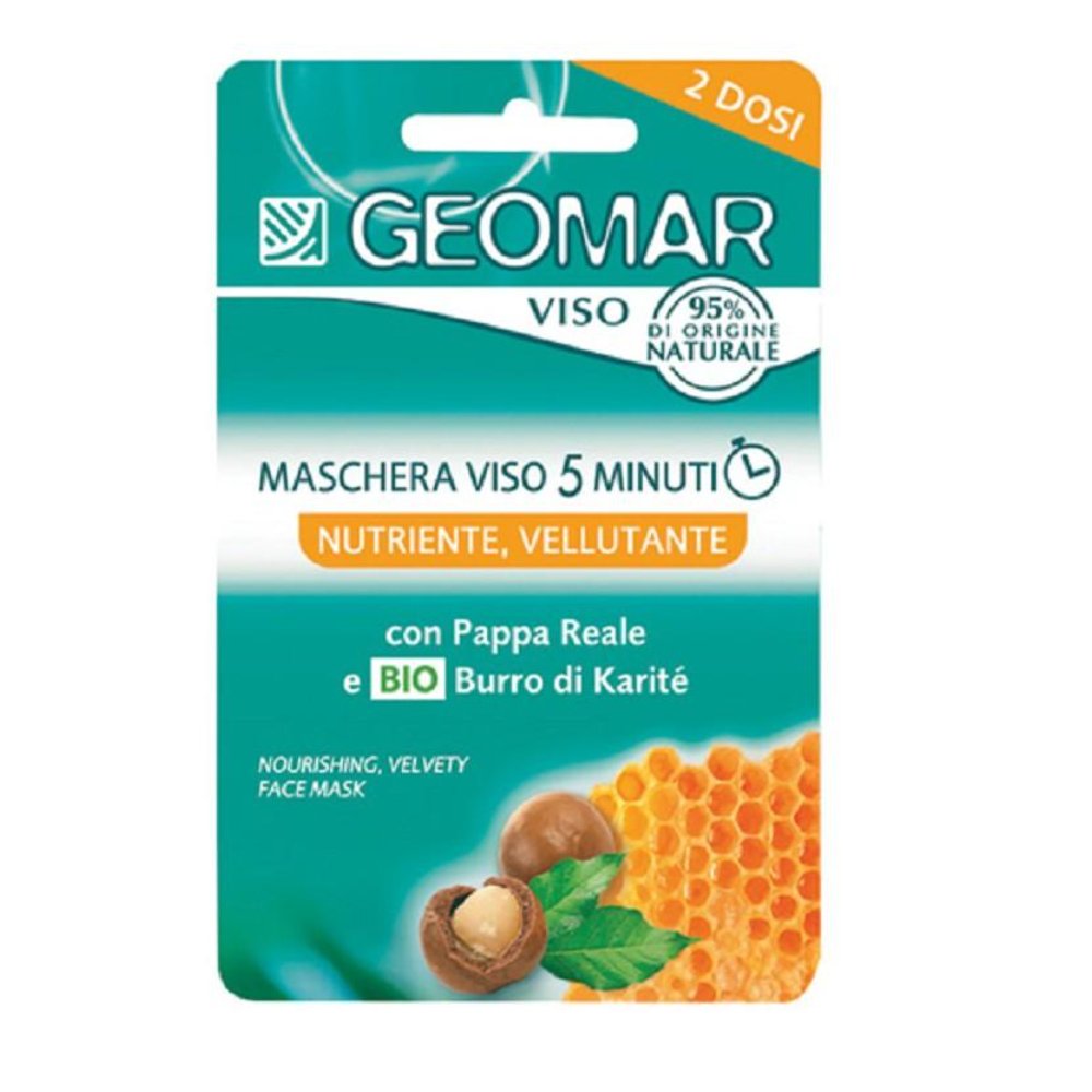 Geomar Maschera Viso Nutriente Vellutante 2 Dosi