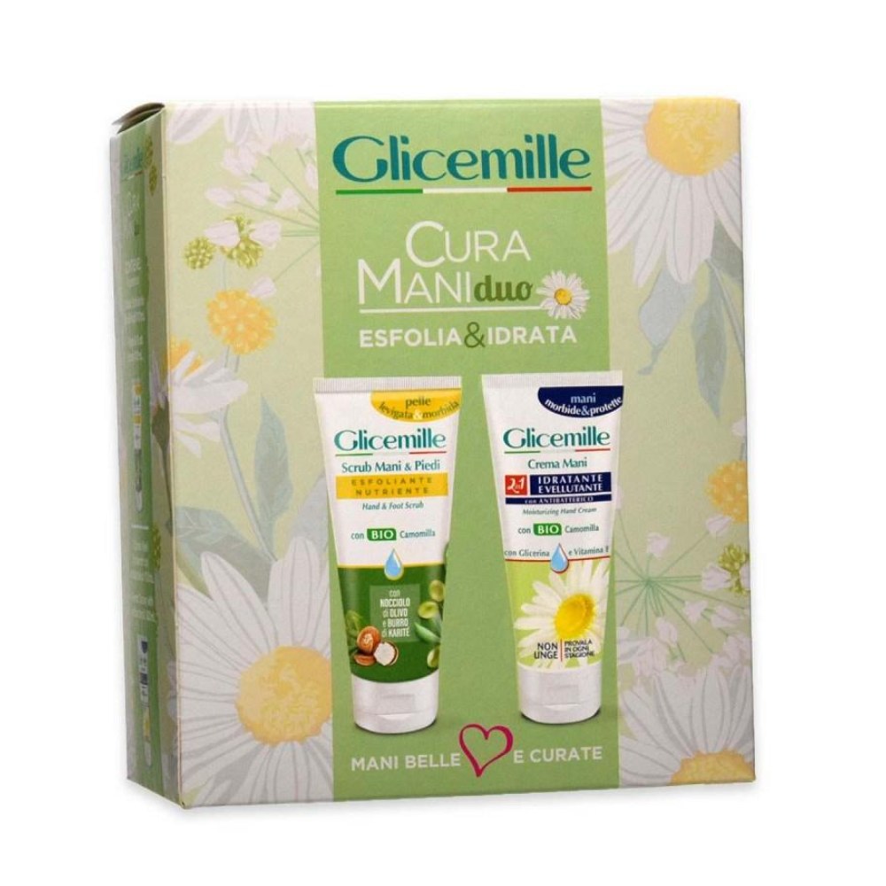 Glicemille Coffret Crema Mani Idratante 100Ml + Scrub Mani E Piedi 100Ml