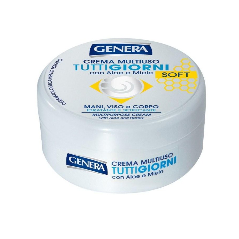 Genera Crema Multiuso Mani Viso e Corpo Tuttigiorni Soft 160 ml