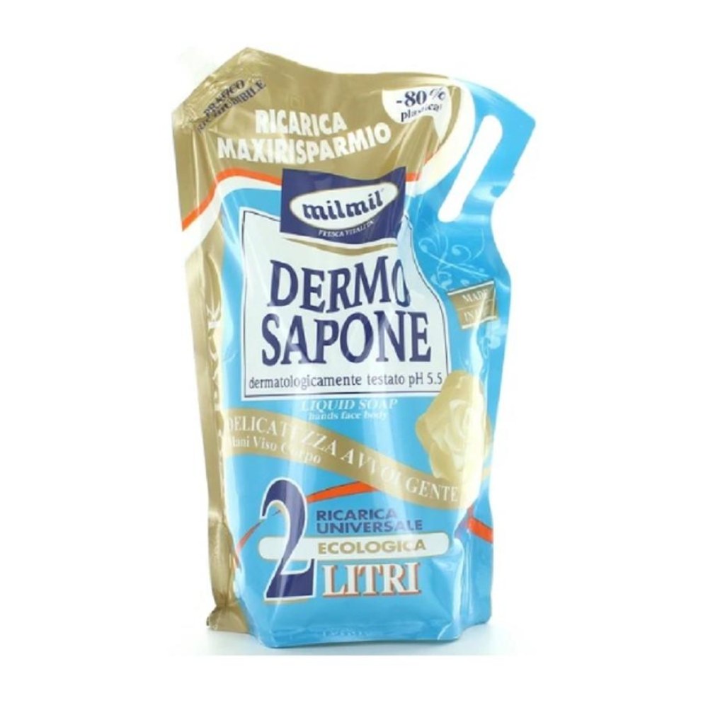 Milmil Dermo Sapone Maxi Ricarica 2000 ml