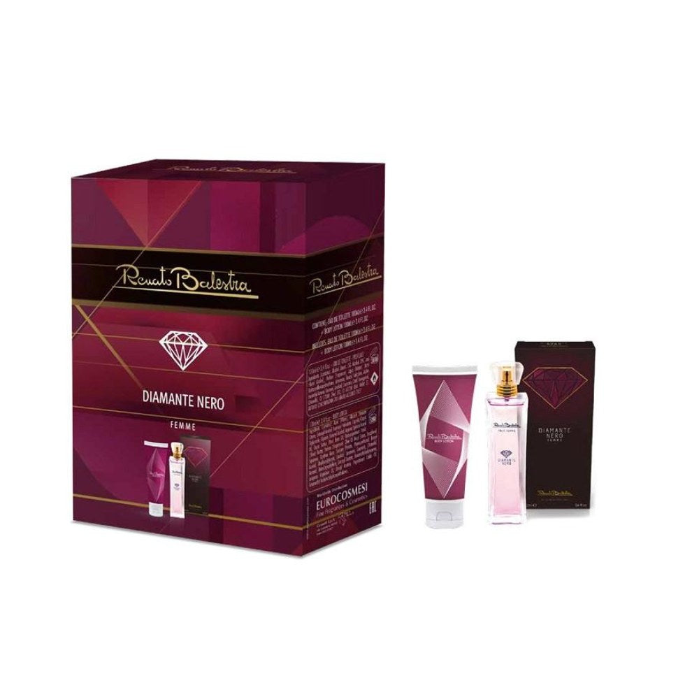Balestra Diamante Nero Femme Coffret Edp 100Ml + Body Lotion 100Ml