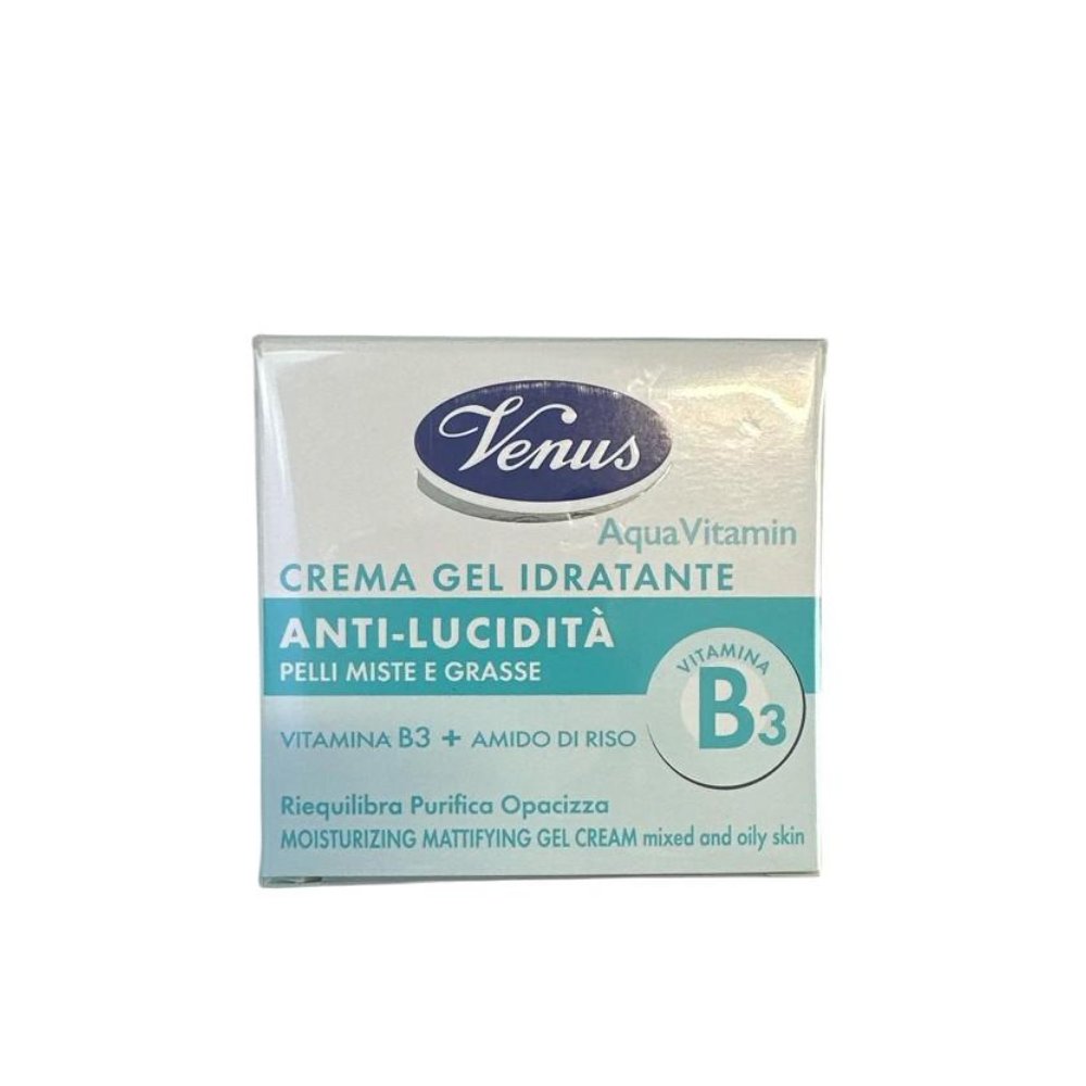 Venus Crema Gel Idratante Anti-Lucidità Pelli Miste e Grasse 50 ml