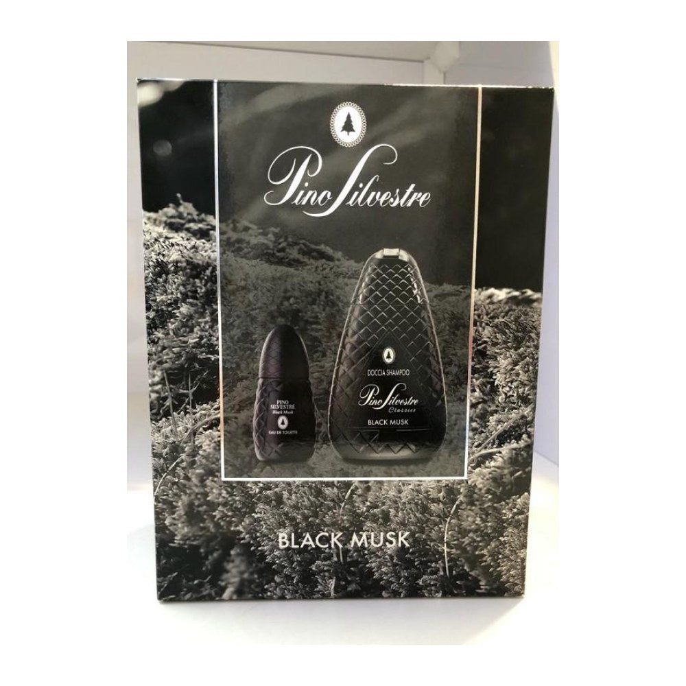 Pino Silvestre Coffret Black Musc EDT 75Ml Vapo + S/G 2In1 400Ml