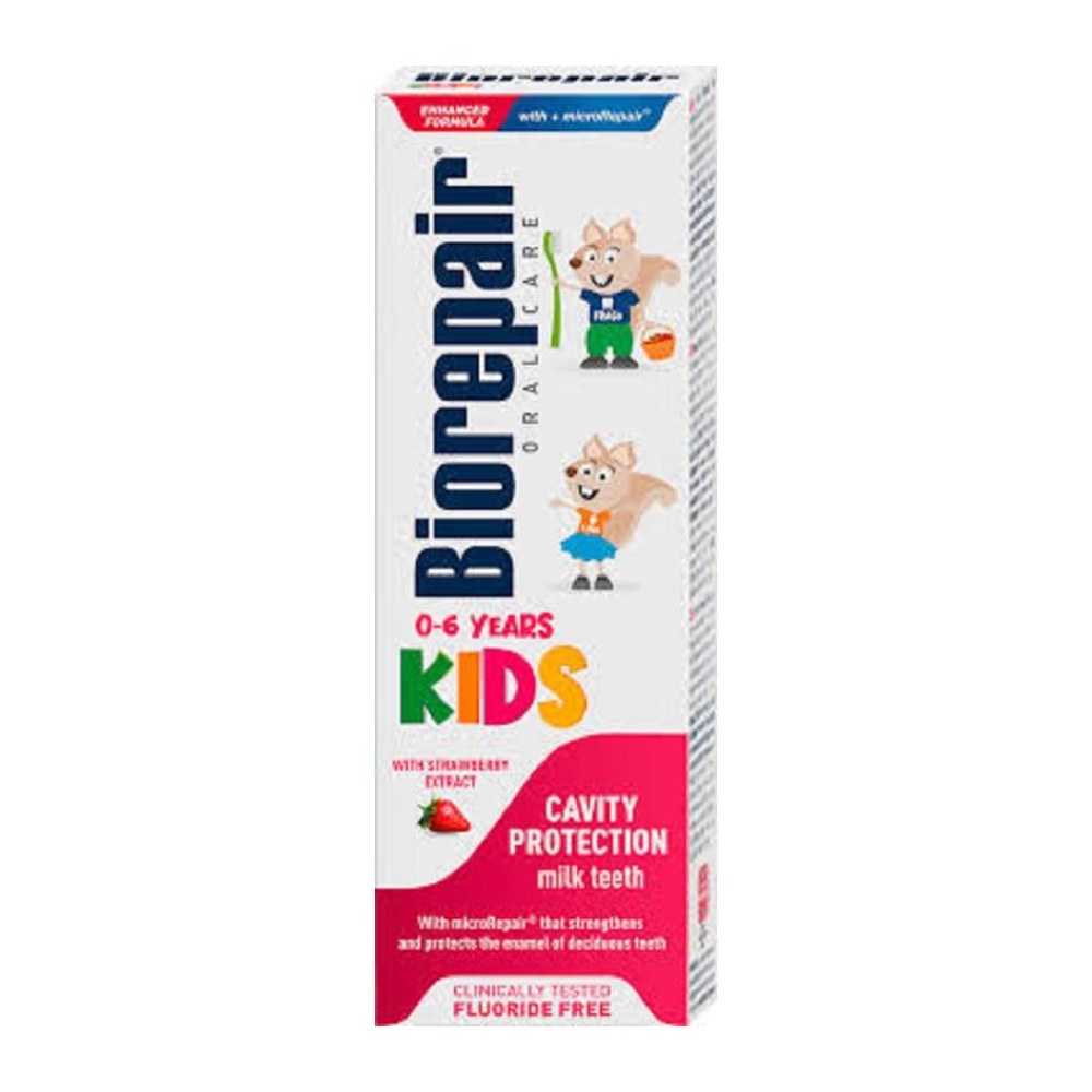 Biorepair Kids Dentifricio Protezione Carie Fragola 50 ml