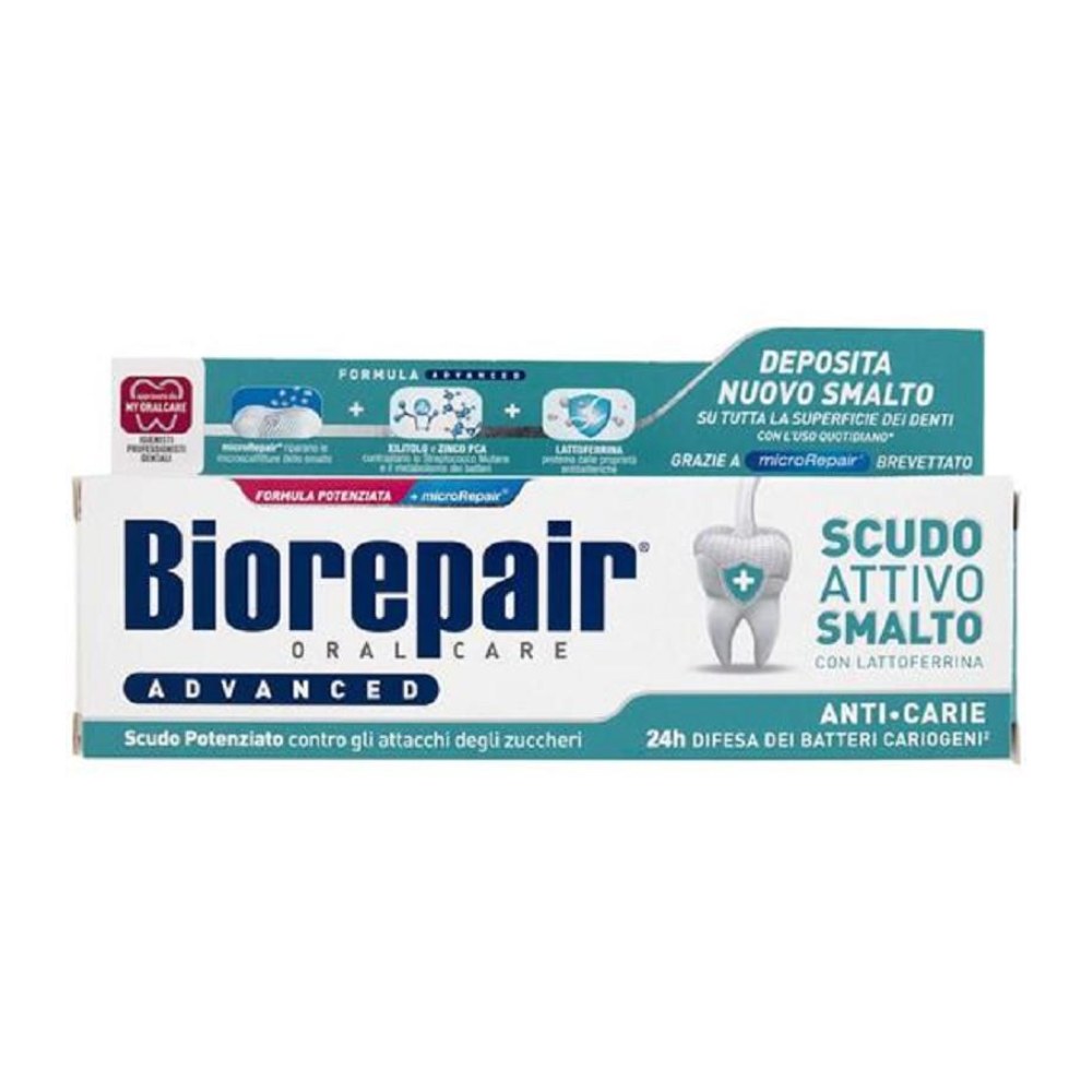 Biorepair Dentifricio Advanced Scudo Attivo Anti-Carie 75 ml