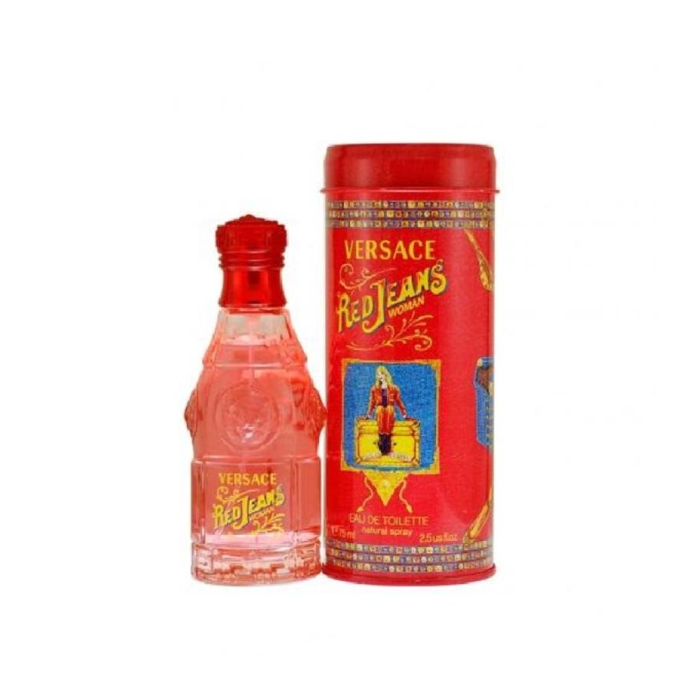Versace Red Jeans Eau de Toilette donna dettaglio