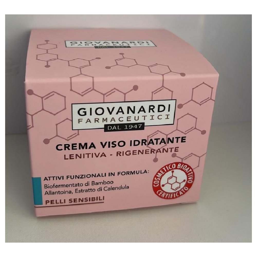 Giovanardi Farmaceutici PS Crema Viso Idratante Lenitiva e Rivitalizzante 50 Ml