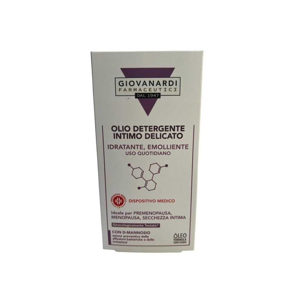 Giovanardi Farmaceutici Olio Detergente Intimo Delicato 200 ml