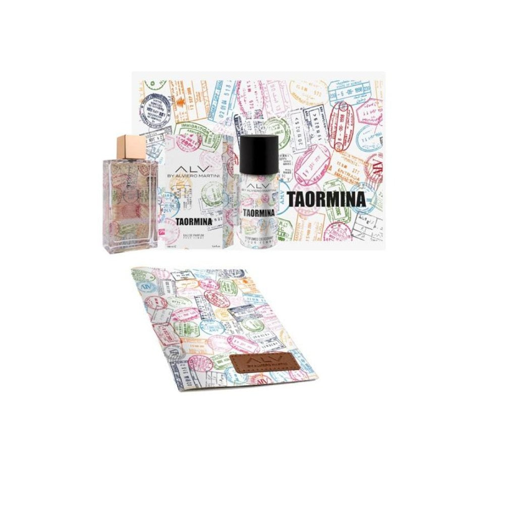 Alviero Martini Coffret Taormina Edp 100Ml + Deo 150Ml + Portapassaporto