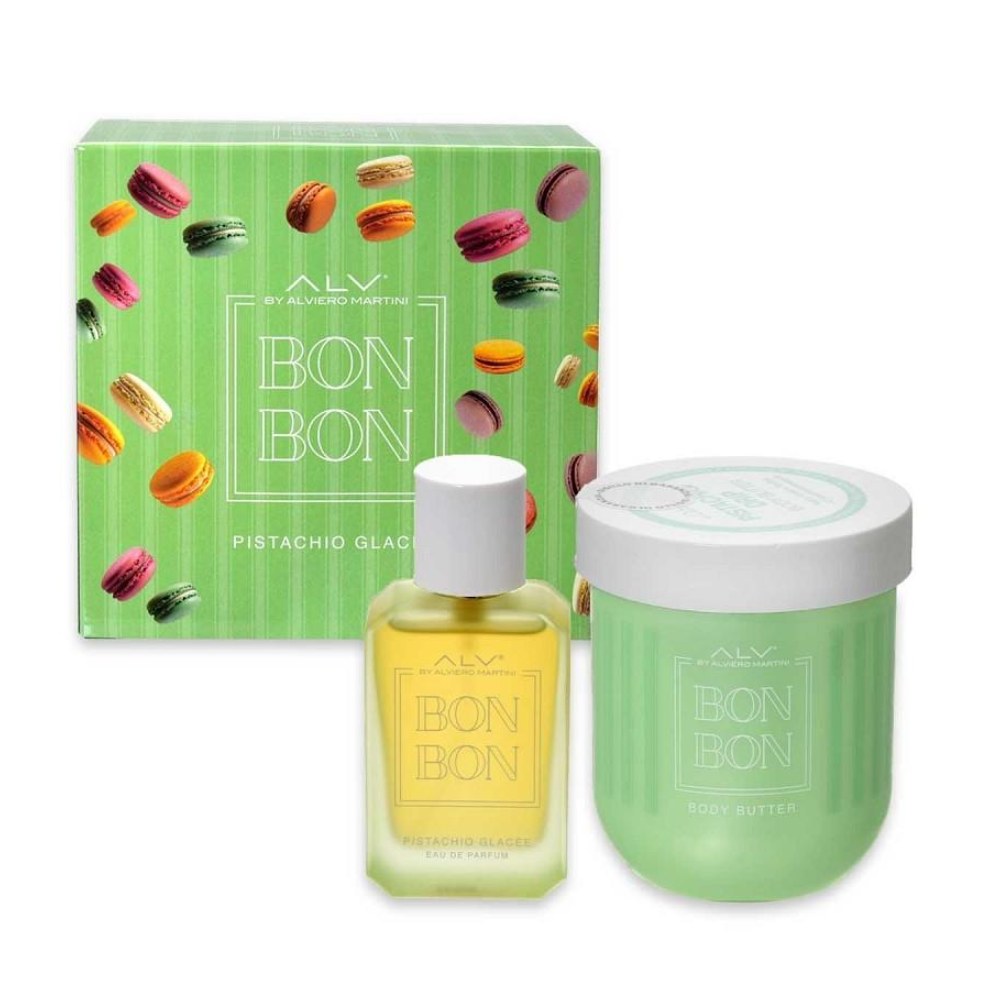 Alviero Martini Bon Bon Coffret Edp 30Ml + Conditioner 300Ml Pistachio Glacee
