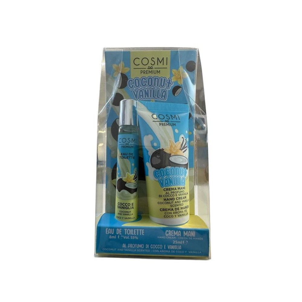 Cosmi Coffret Edt 35Ml + Crema Mani 35Ml Cocco E Vaniglia