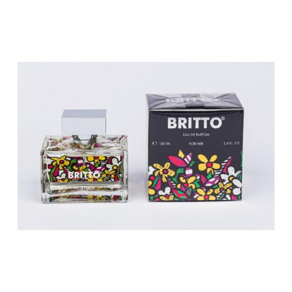 Britto For Her Eau de Parfum per donna – flacone artistico colorato