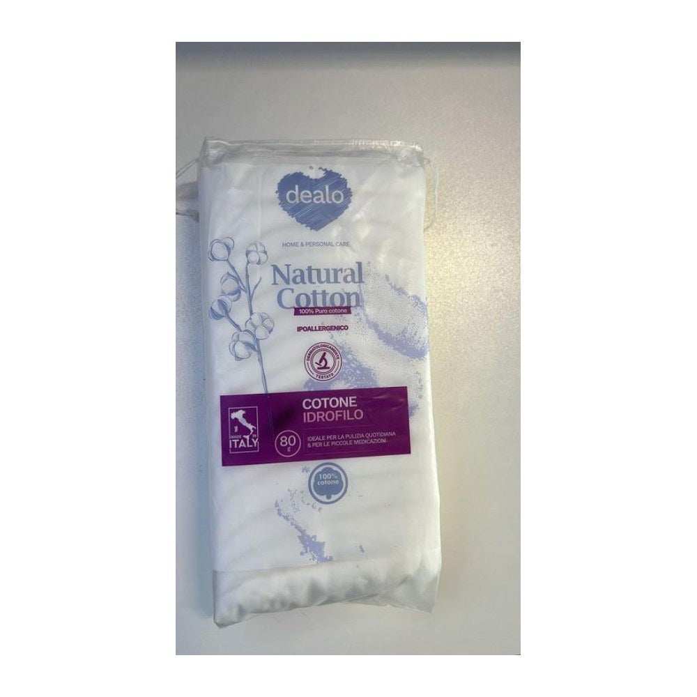 Dealo Cotone Idrofilo Ipoallergenico 80 gr