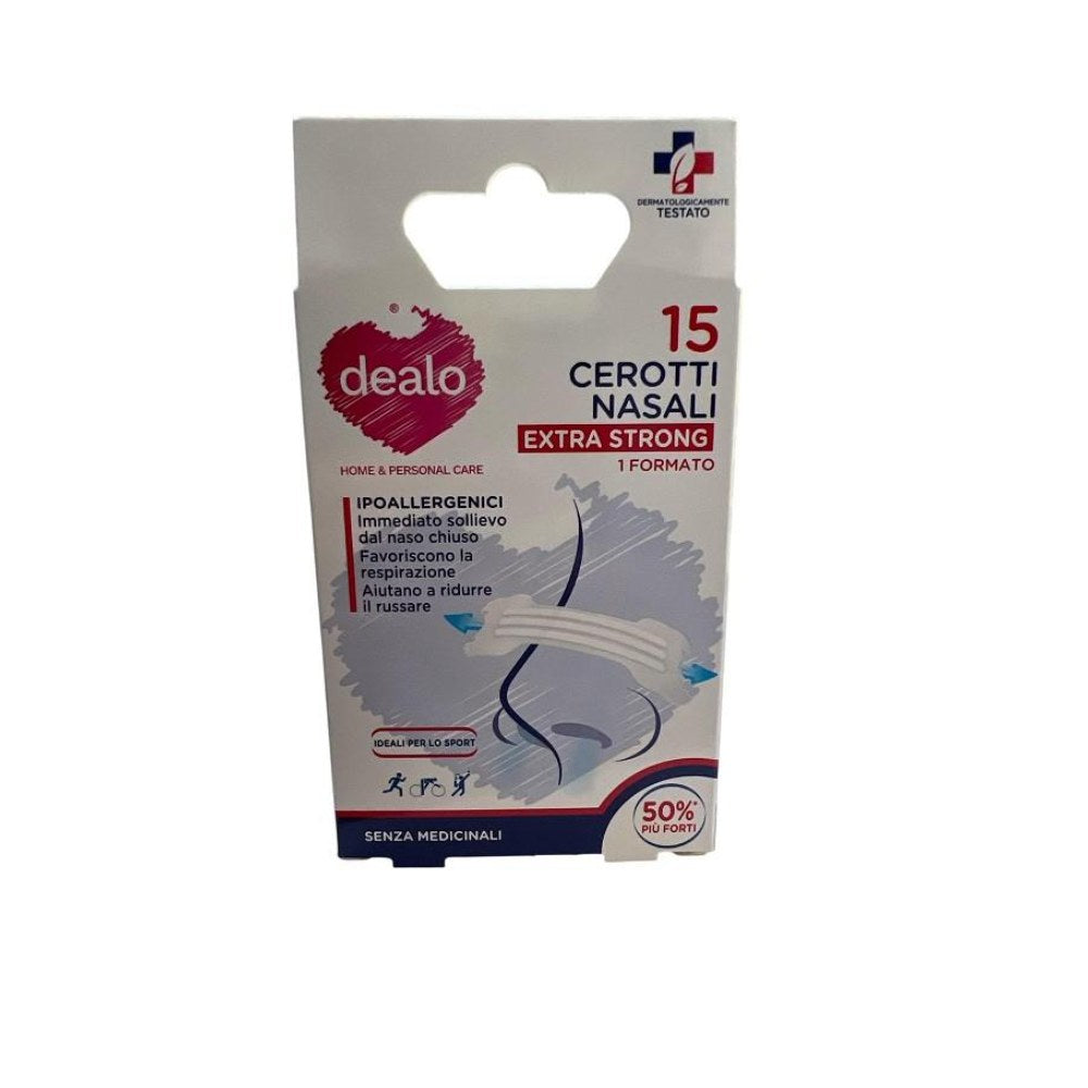 Dealo Cerotti Nasali Extra Strong 15 Pz