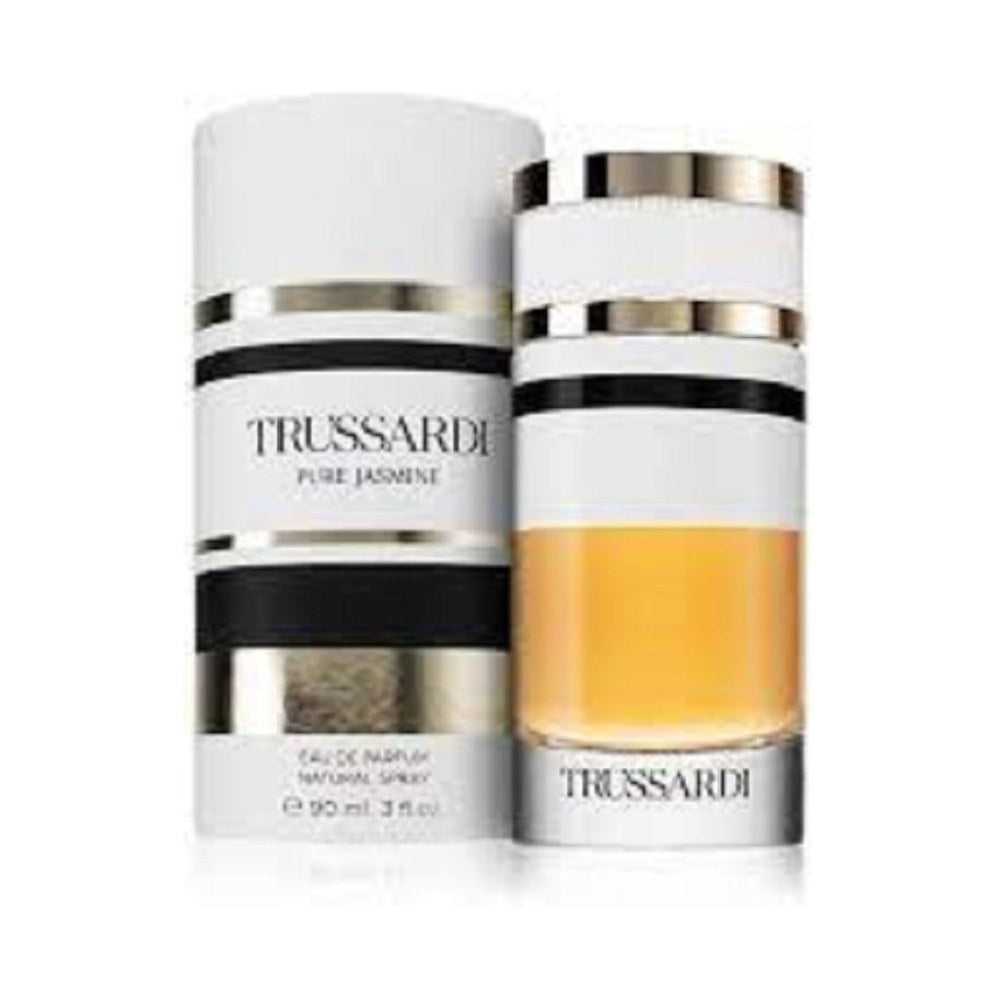 Trussardi Pure Jasmine Eau de Parfum donna 90ml flacone bianco