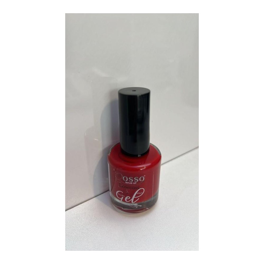 Rosso Make Up Lowcost Smalto Gel N. 08
