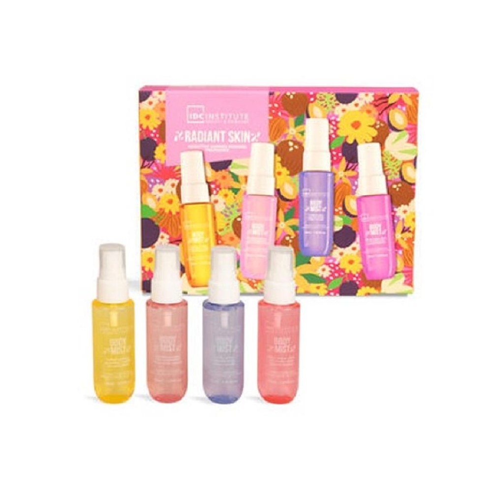 Idc Institute Beauty & Skincare Radiant Skin Coffret 4 Pezzi Acqua Profumata 30Ml
