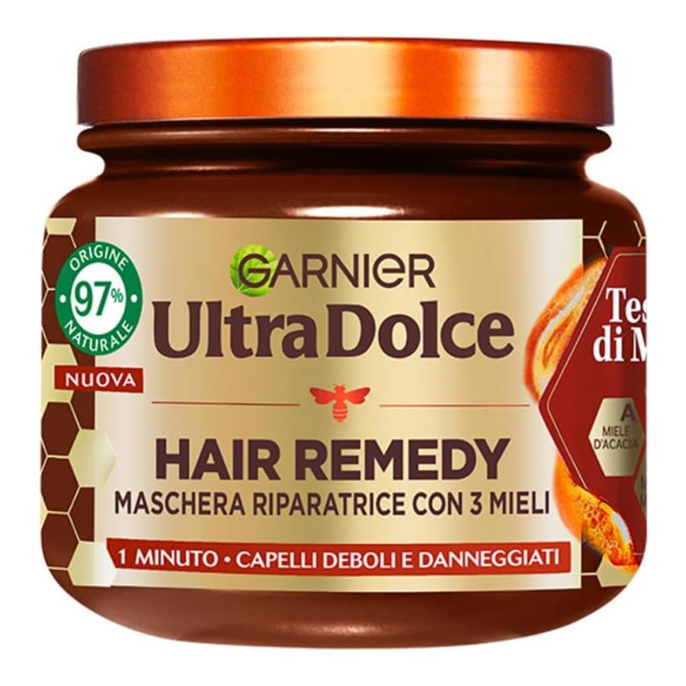 Garnier Ultra Dolce Maschera Riparatrice Camomilla Capelli Chiari 340 ml