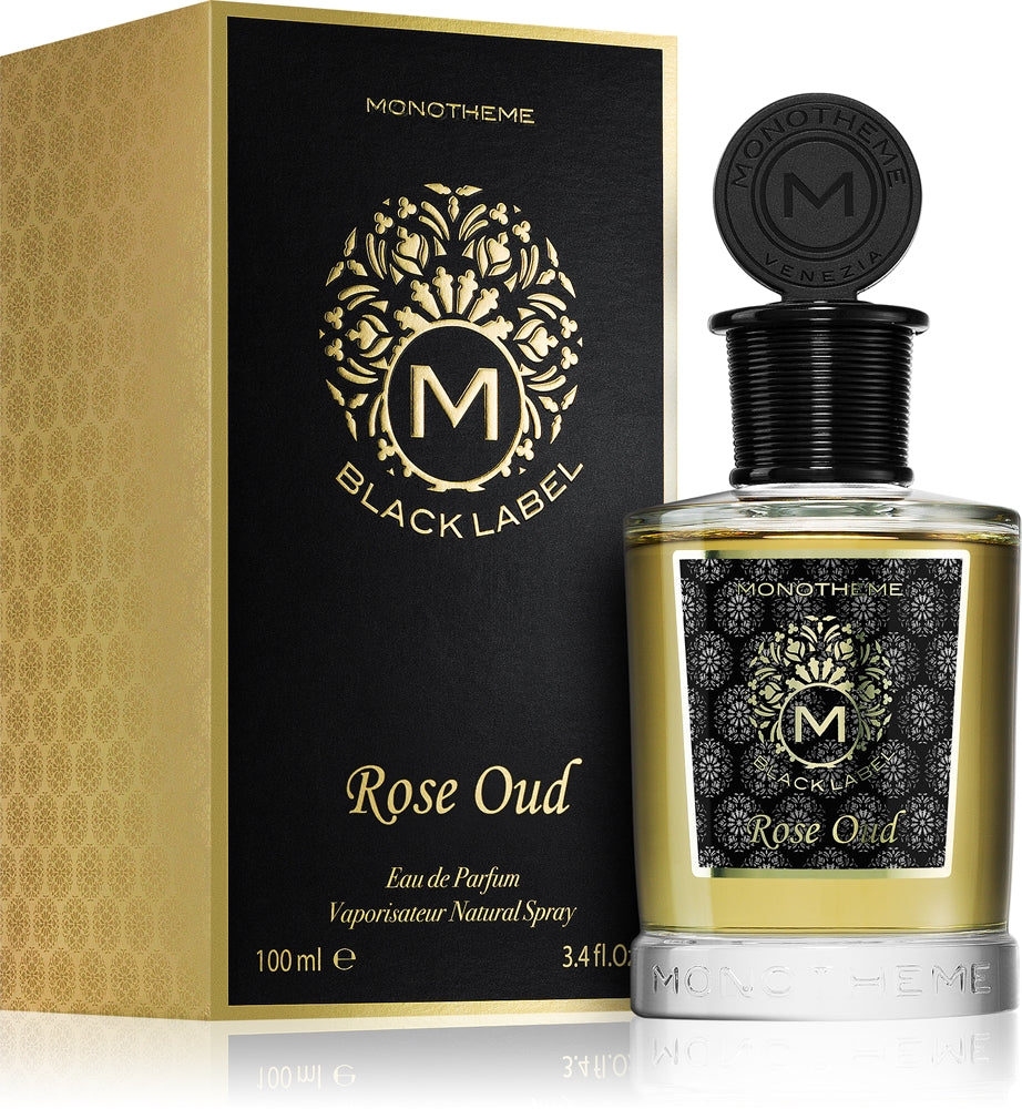 Monotheme Black Label Rose Oud – vista laterale
