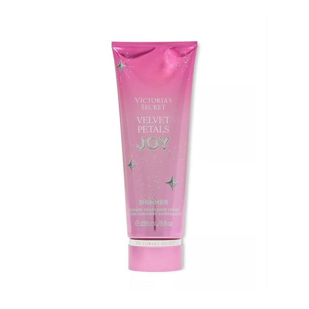 Victoria's Secret Velvet Petals Joy Shimmer body lotion donna confezione