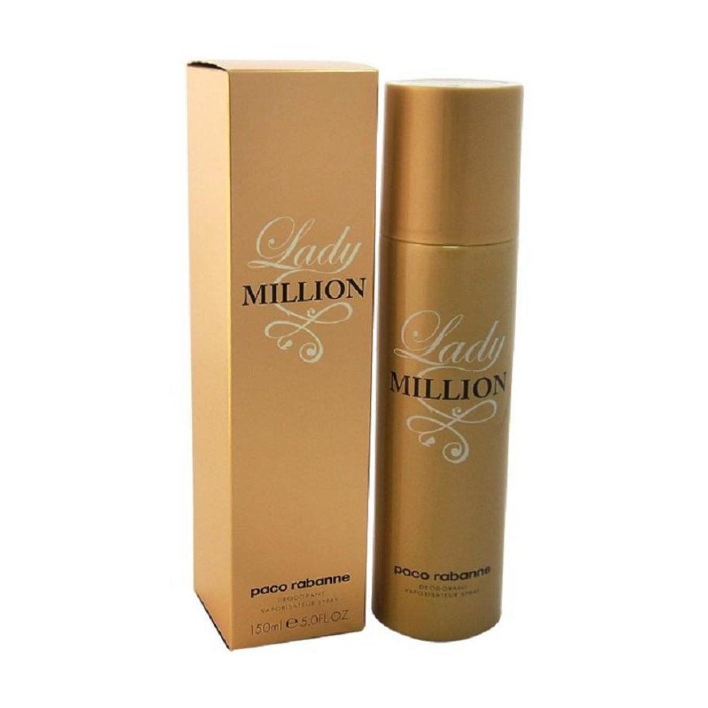 Paco Rabanne Lady Million Deodorante Spray donna 150ml