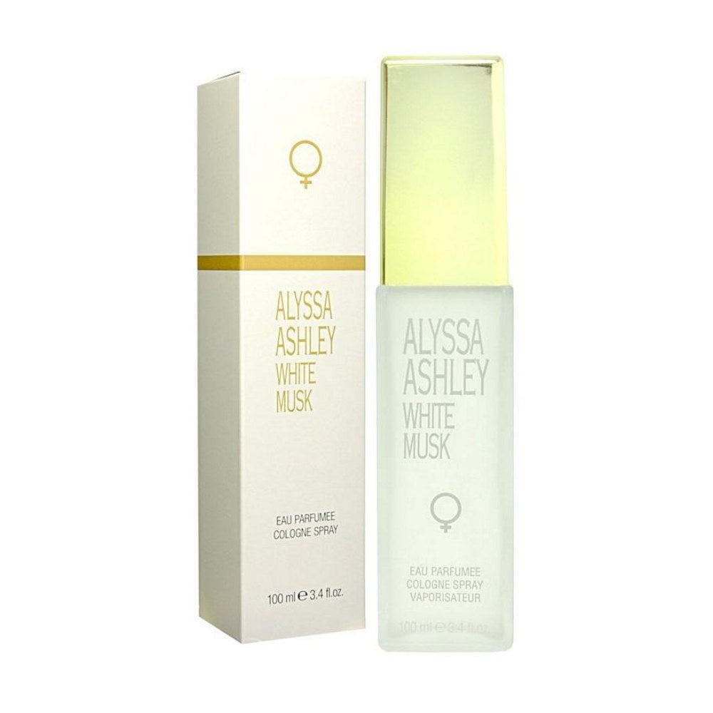 Alyssa Ashley White Musk Eau de Cologne per donna – flacone