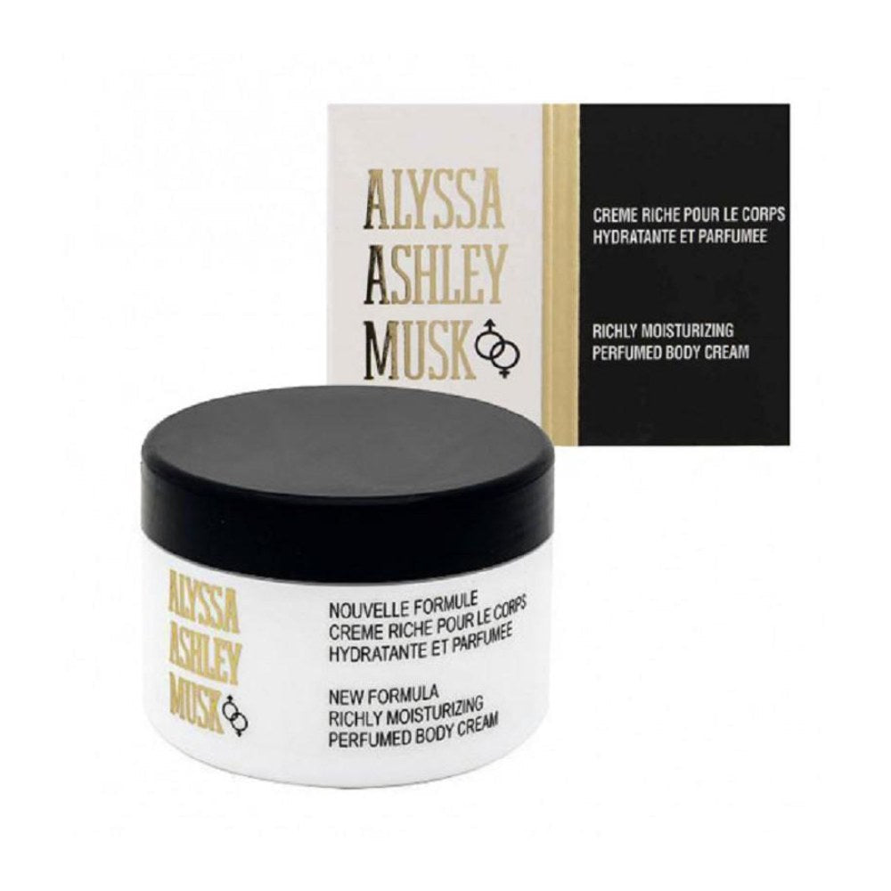 Alyssa Ashley Musk Lozione Corpo per donna – flacone vista frontale