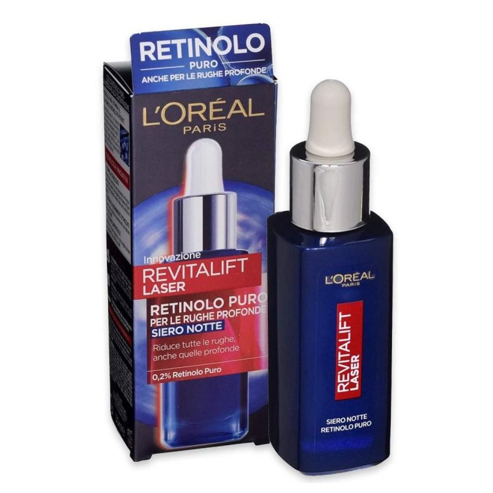 L'Oréal Revitalift Laser Retinol Siero Notte Anti-Età 30 ml