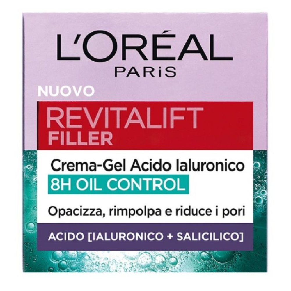 L'Oréal Revitalift Filler Crema Gel 8H Oil Control 50 ml