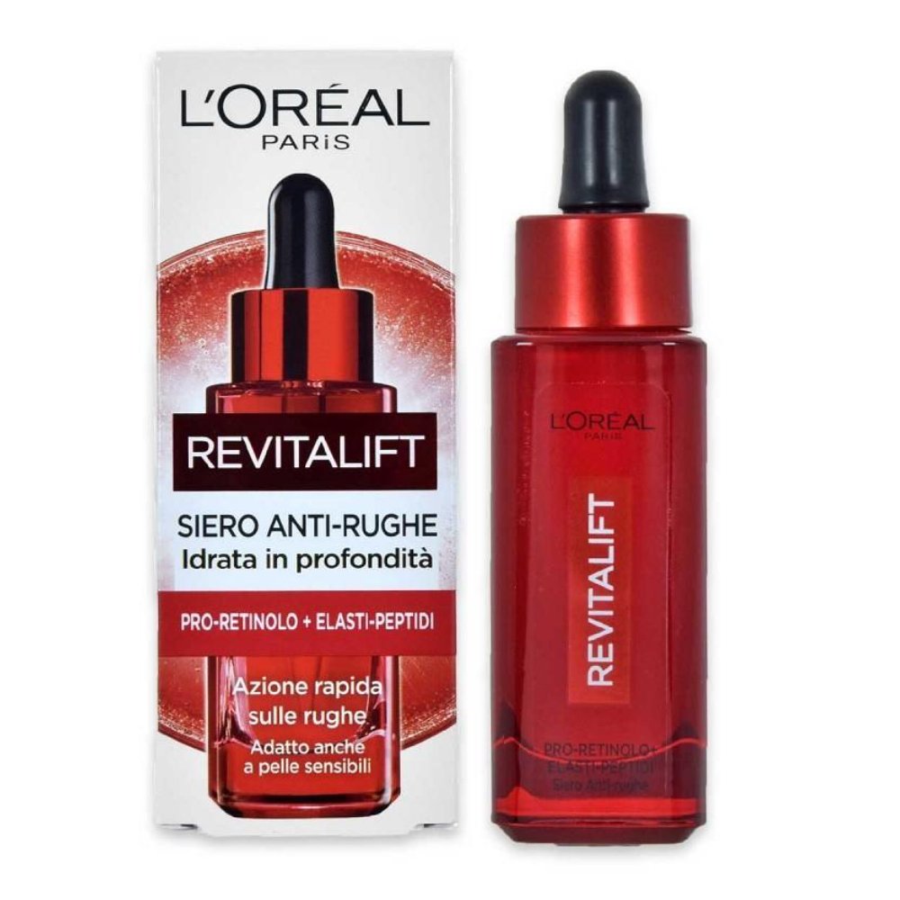 L'Oréal Revitalift Siero Anti-Rughe Idratante in Profondità 30 ml