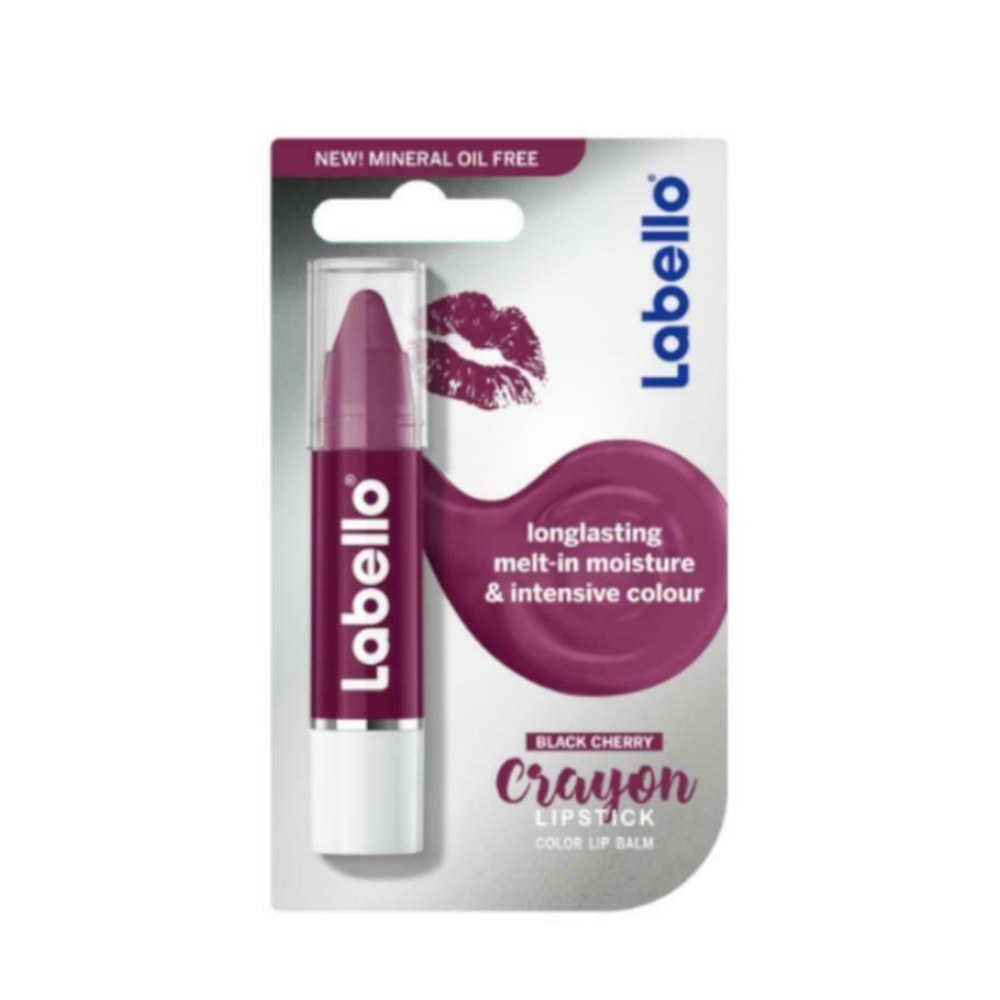 Labello Crayon Lipstick Colore Intenso N.04 Black Cherry