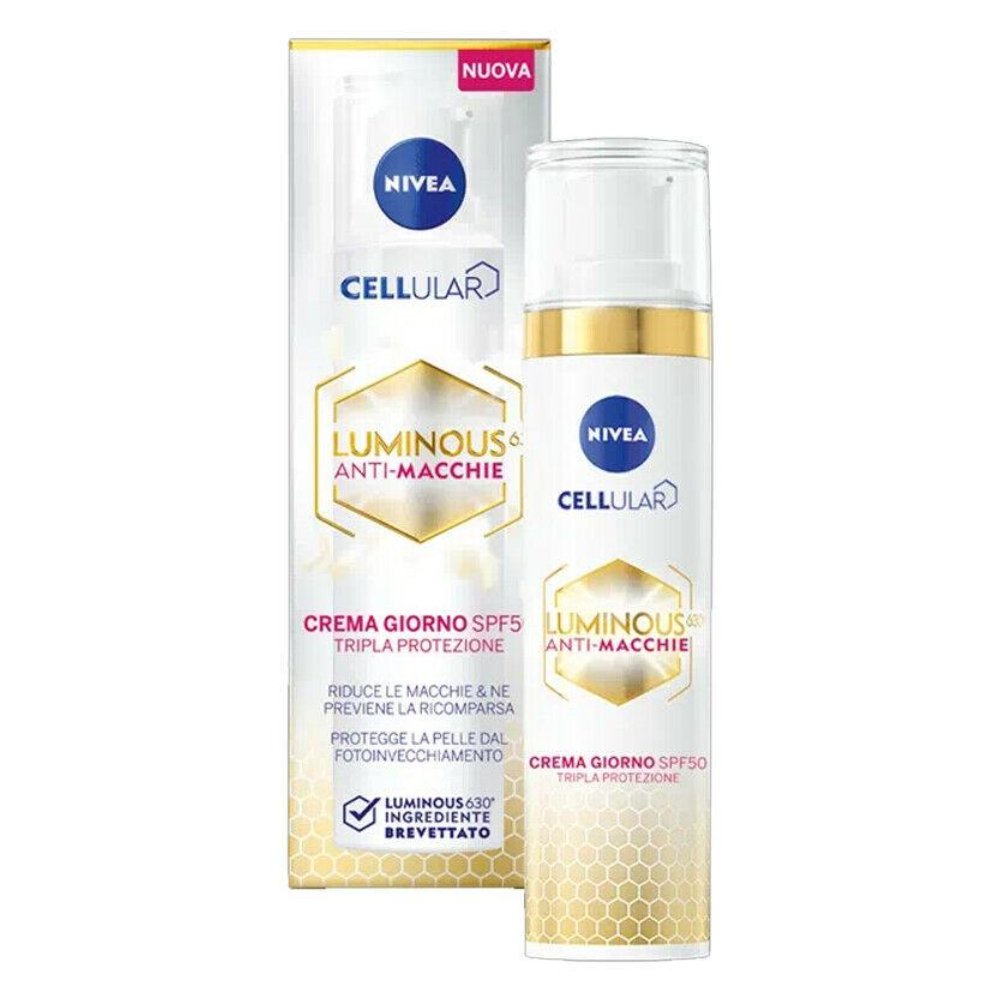 Nivea Cellular Luminous Crema Giorno Anti-Macchie 40 ml SPF50