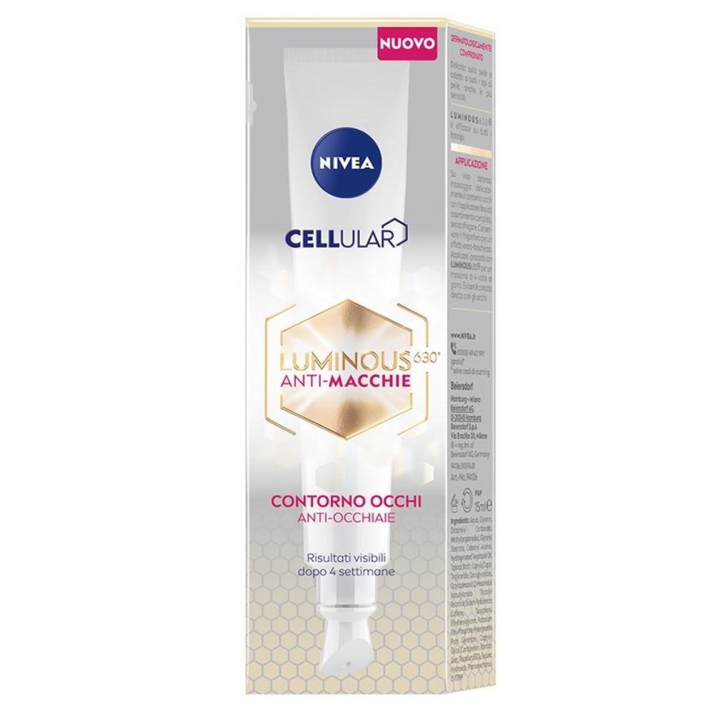 Nivea Viso Luminous 630° Anti-Macchie Contorno Occhi 15 ml