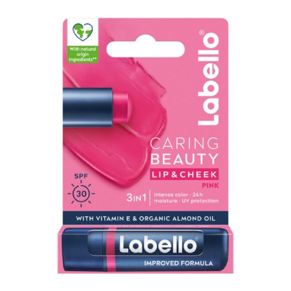 Labello Caring Beauty 3in1 SPF30 Pink