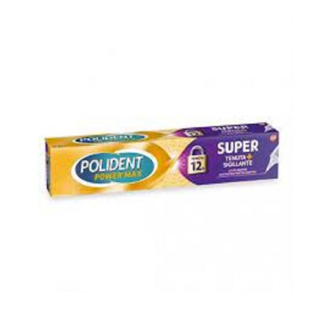 Polident Power Max Adesivo per Protesi Dentali Super Tenuta Sigillante