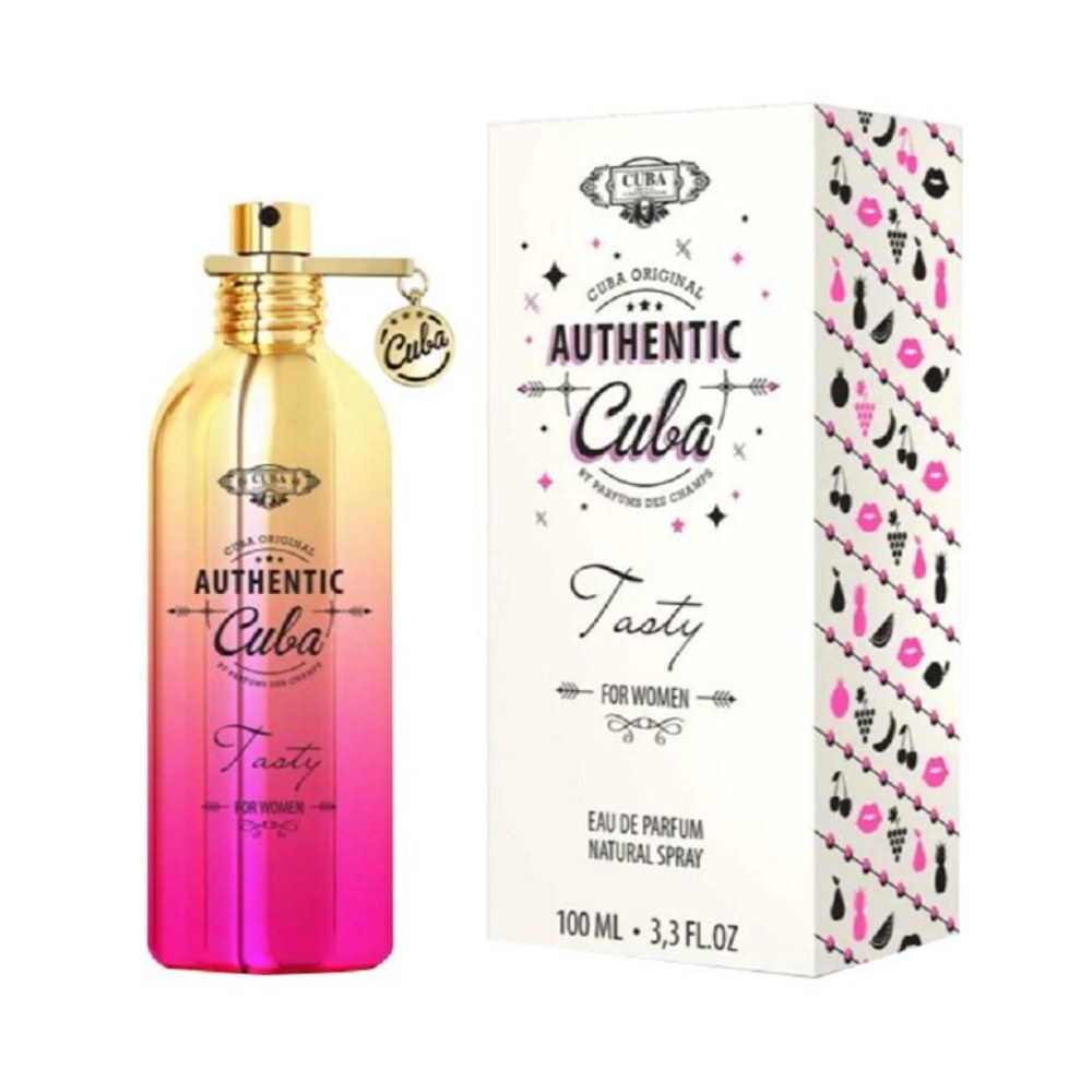 Cuba Authentic Tasty Eau de Parfum donna – dettaglio packaging profumo