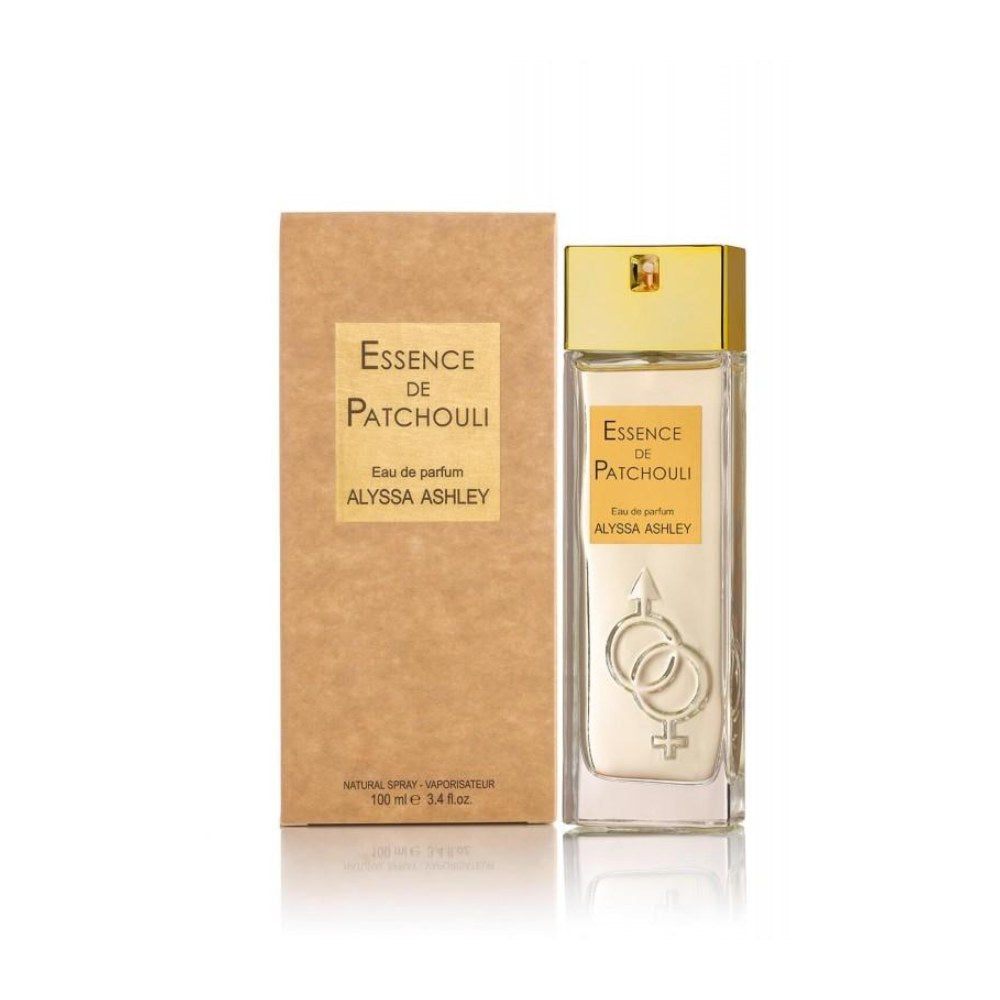 Alyssa Ashley Patchouli Eau de Parfum per donna – flacone dorato